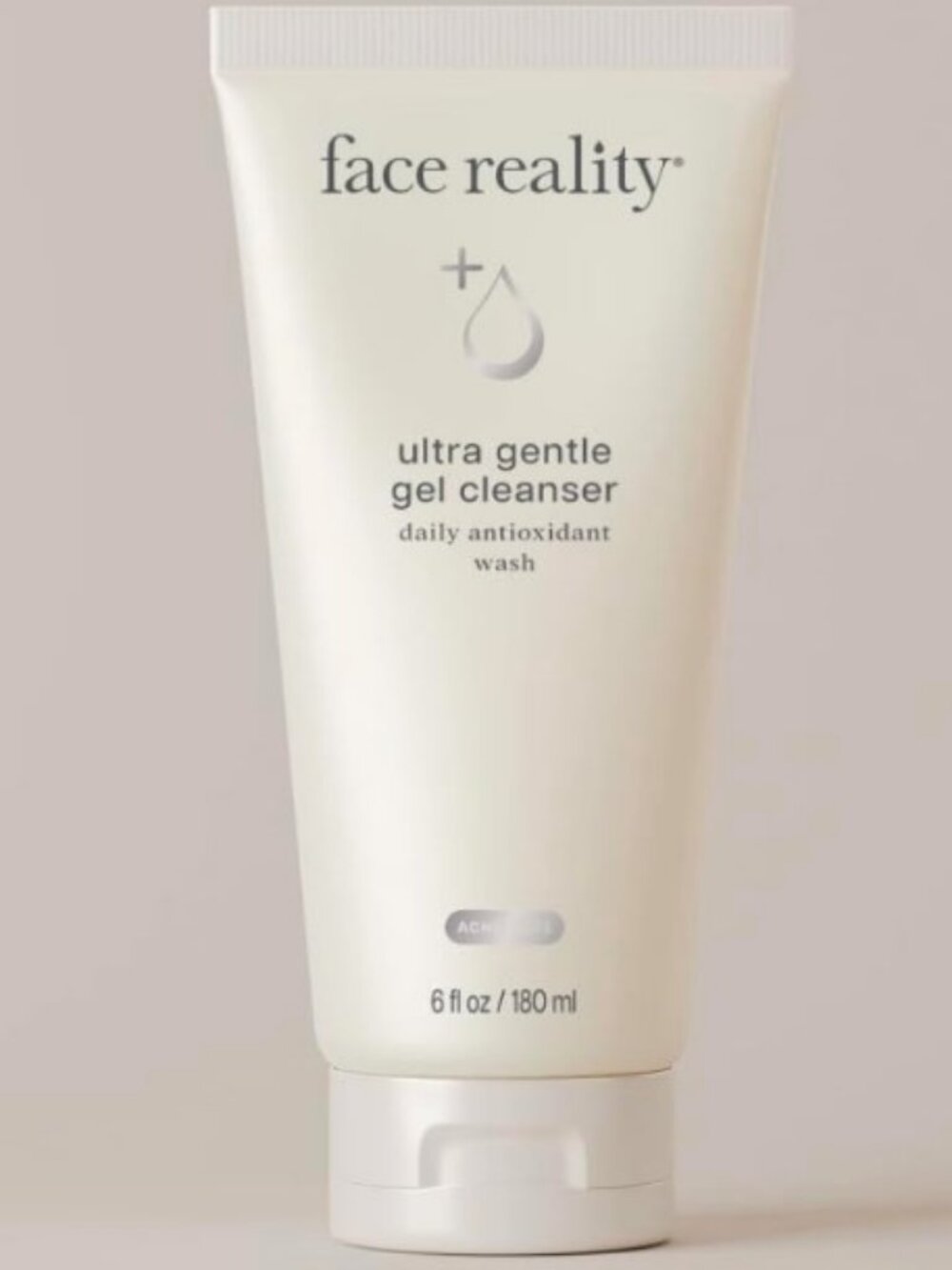 Face Reality Ultra Gentle Gel Cleanser Daily Face Wash w/Green Tea, Mushroom